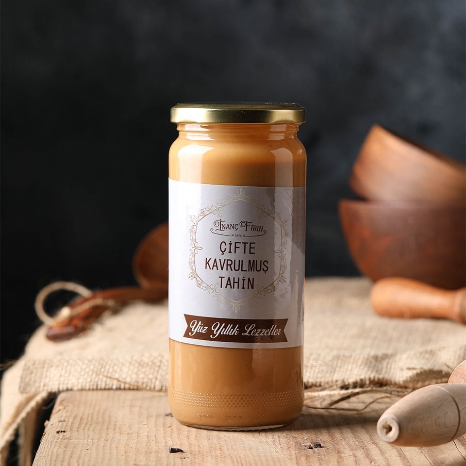 Yerli Çifte Kavrulmuş Tahin 450 Gr