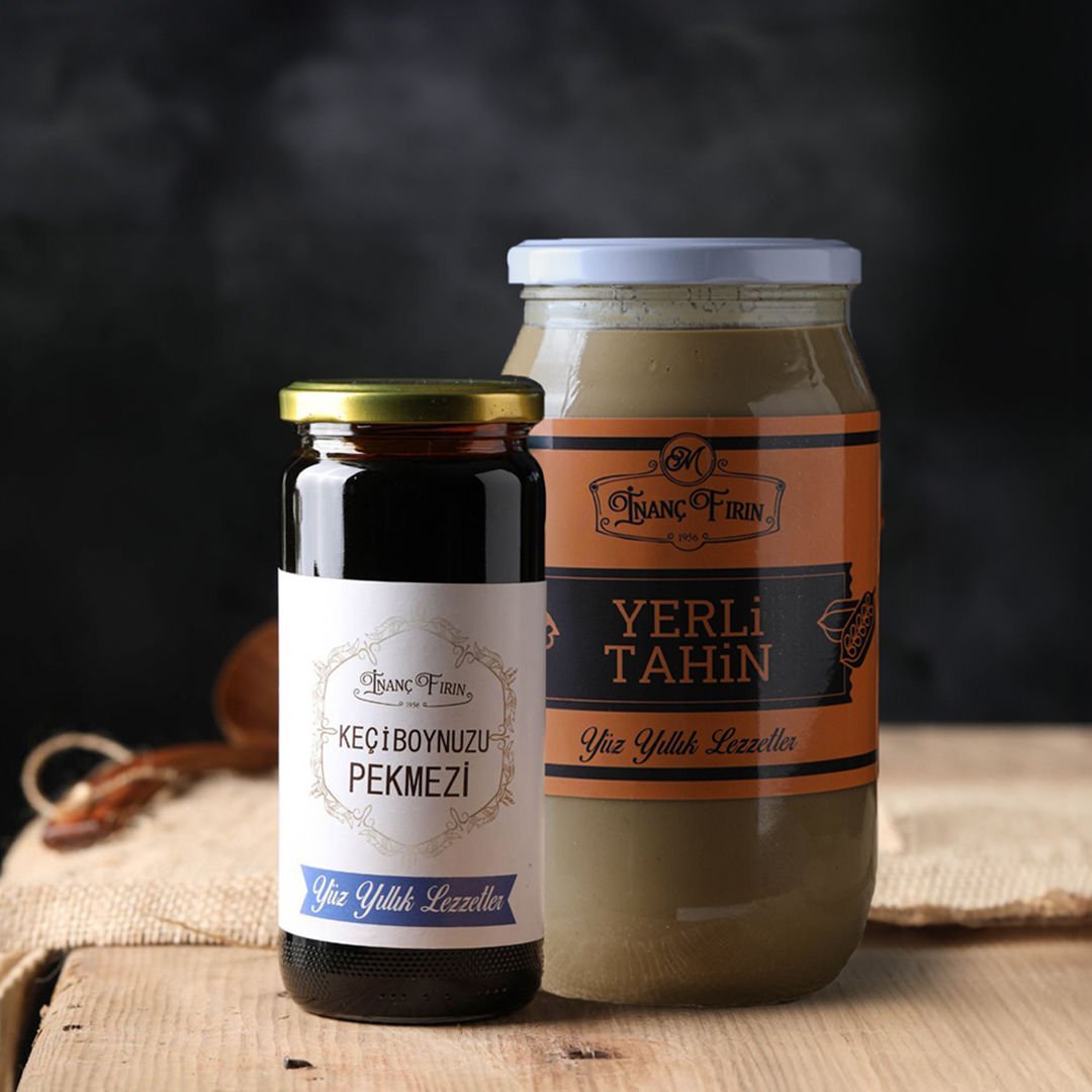 Tahin 1KG + Keçiboynuzu Pekmezi 600gr