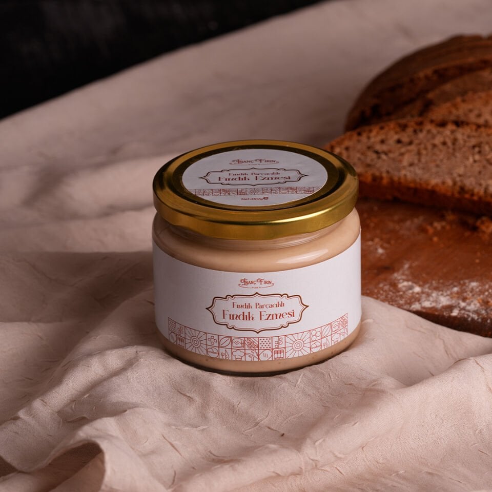 Fındık Parçacıklı Fındık Ezmesi