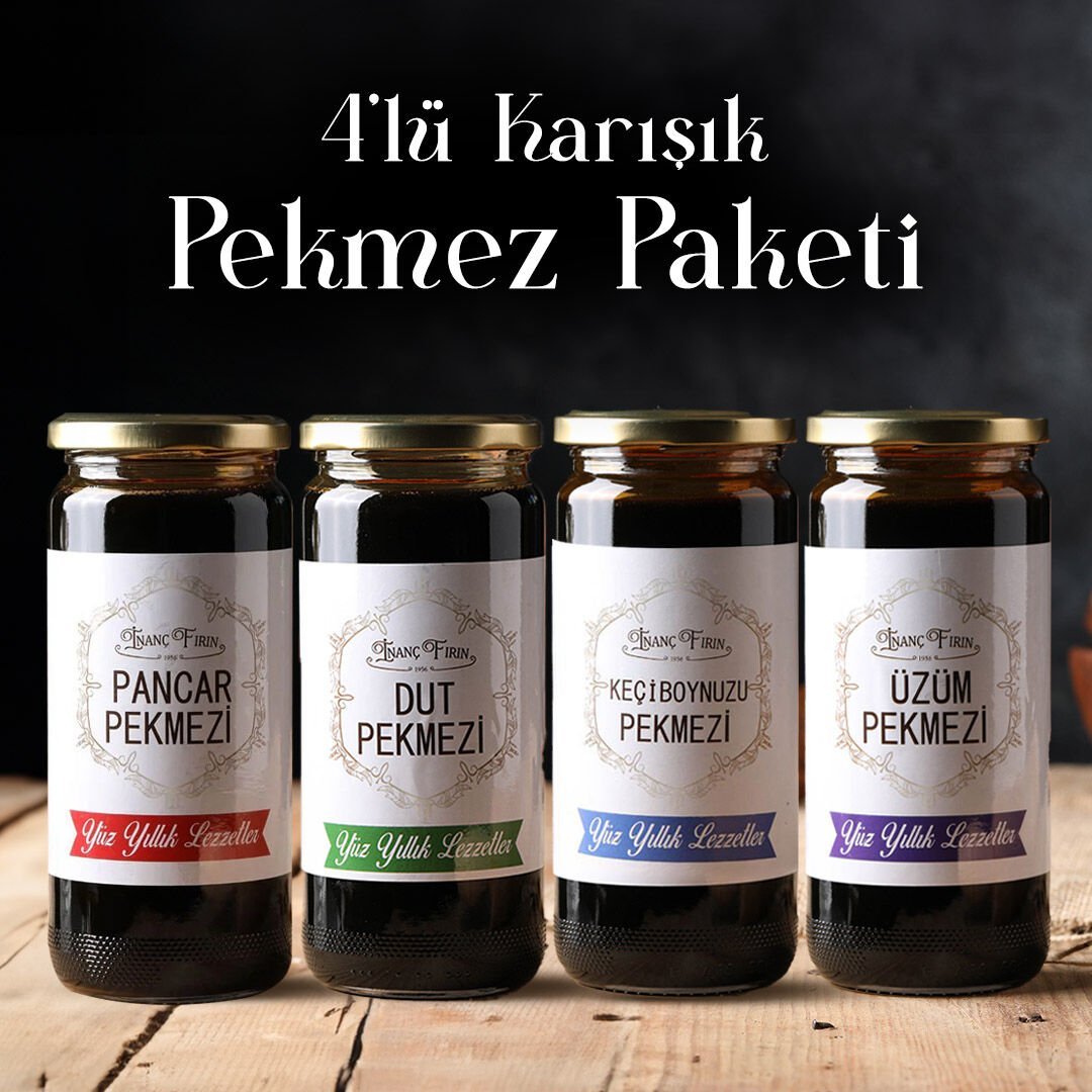 4'lü Karışık Pekmez Seti