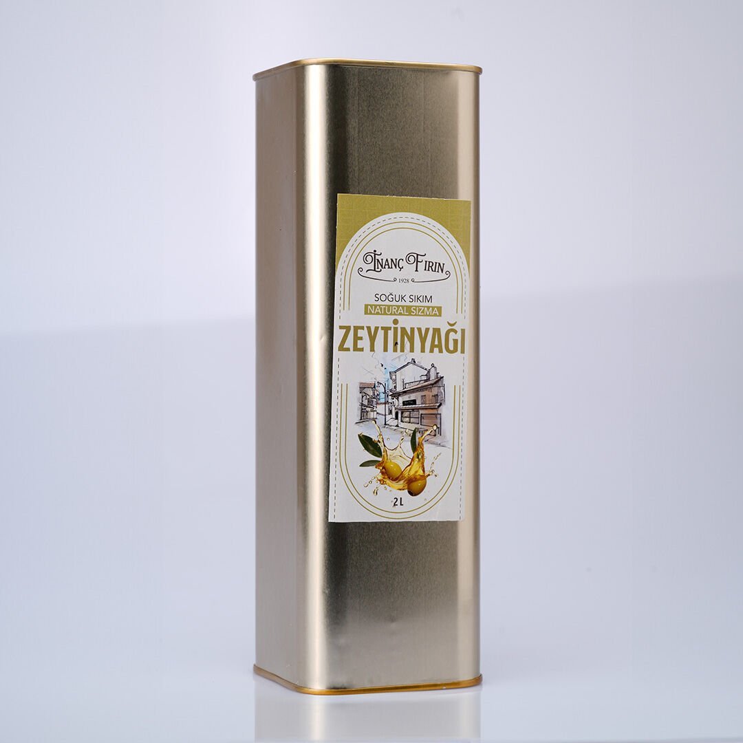 Doğal Sızma Zeytinyağı – 2 Litre (Soğuk Sıkım)
