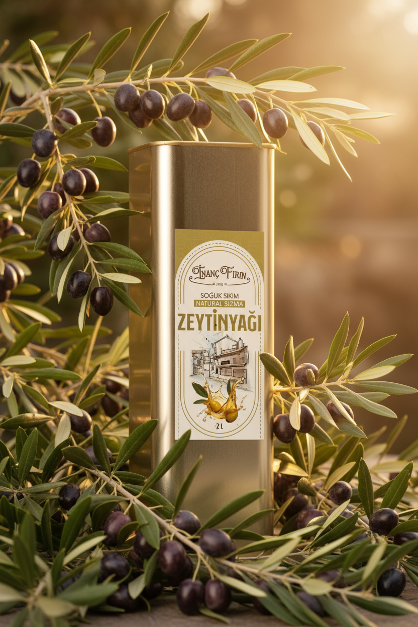 Doğal Sızma Zeytinyağı – 2 Litre (Soğuk Sıkım)