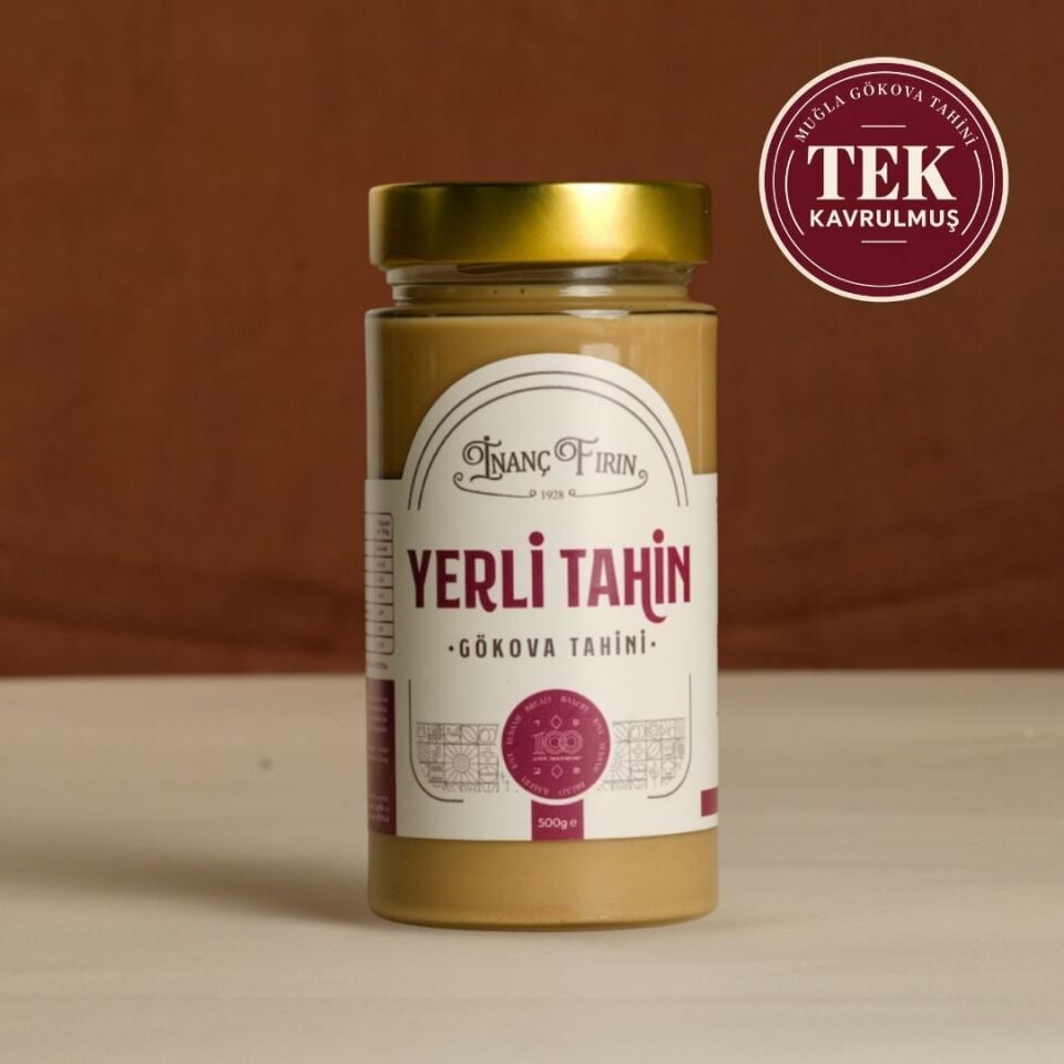 Yerli Tahin 500 gr - Gökova Susamı Taş Değirmen Üretimi