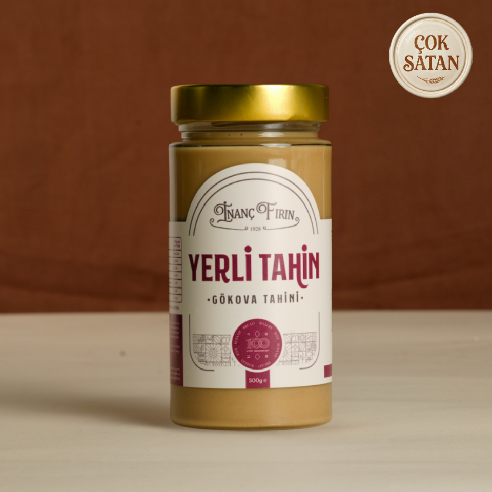 Yerli Tahin 500 gr - Gökova Susamı Taş Değirmen Üretimi