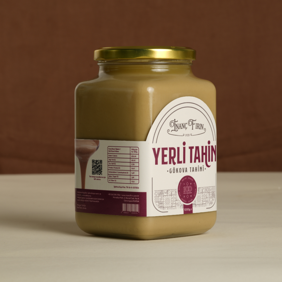 Yerli Tek Kavrulmuş Tahin (1 Kg)