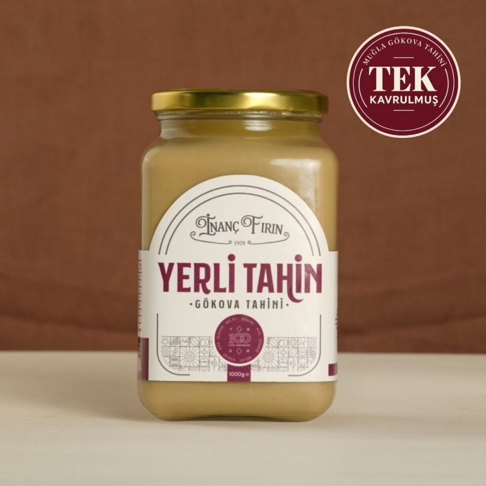 Yerli Tahin 1 Kg - Gökova Susamından Taş Değirmen Üretimi