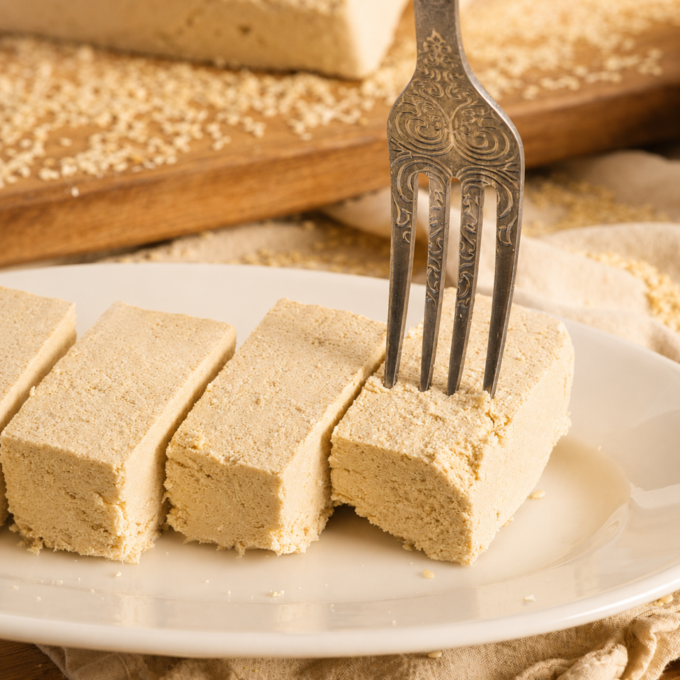 Sade Tahin Helvası 1 Kg - Gökova Susamından Geleneksel Tarif