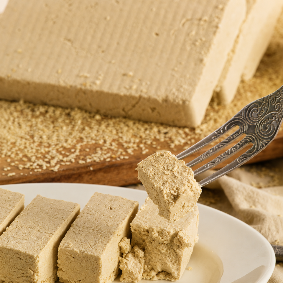 Sade Tahin Helvası 1 Kg - Gökova Susamından Geleneksel Tarif