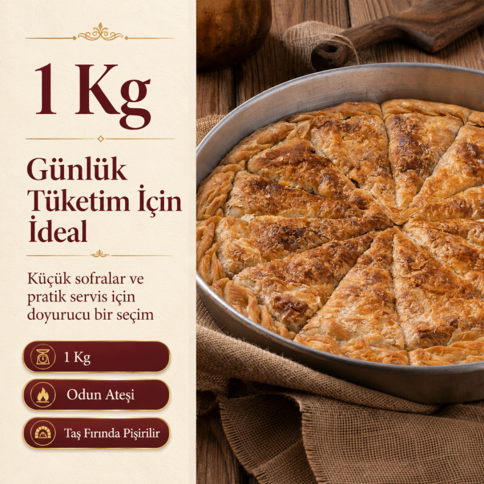 Patlıcanlı Arnavut Böreği (1 kg)