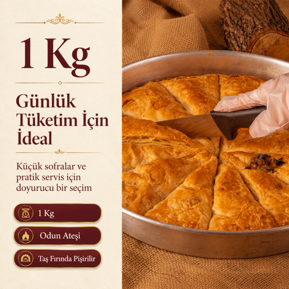 Pırasalı Arnavut Böreği (1 kg)