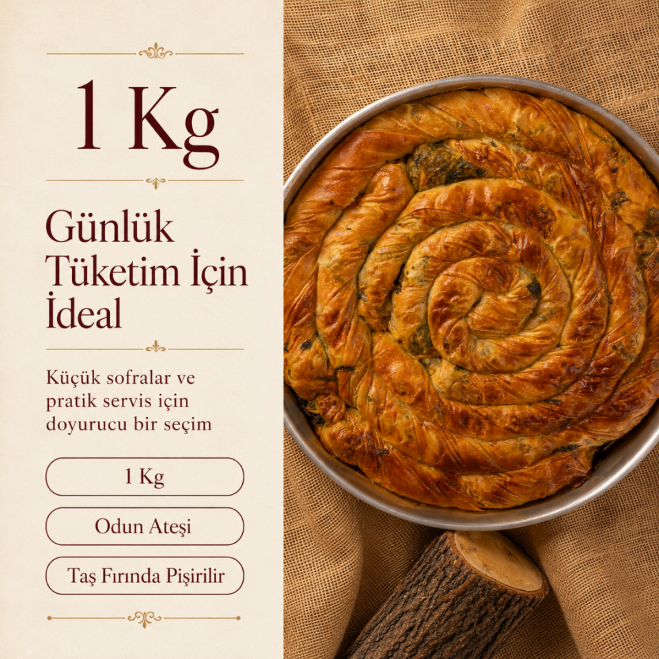 Ispanaklı Boşnak Böreği (1 kg)