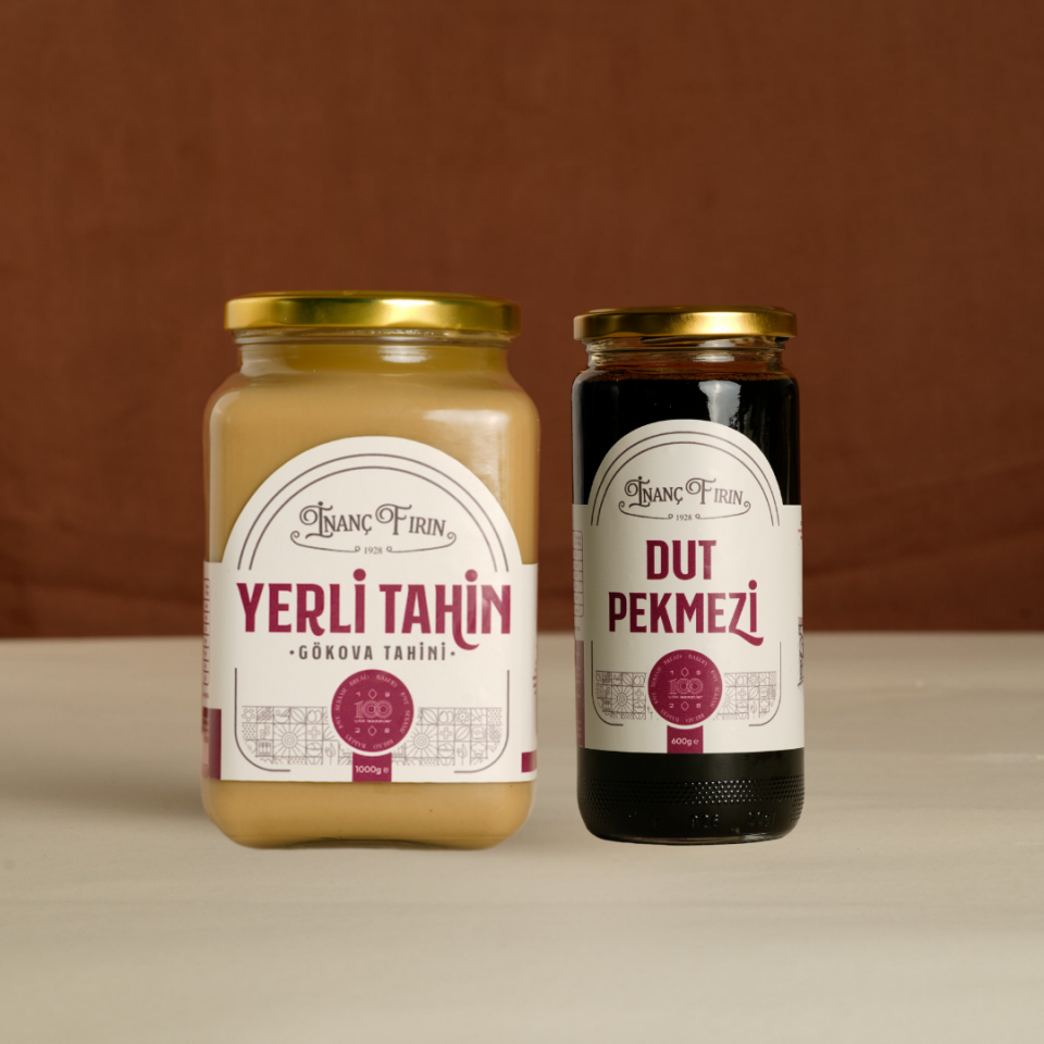 Tahin 1 Kg + Dut Pekmezi 600gr
