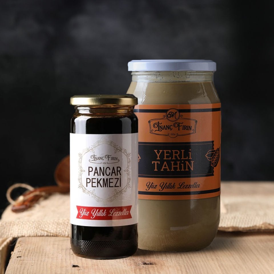 Tahin 1 kg + Pancar Pekmezi 600 gr