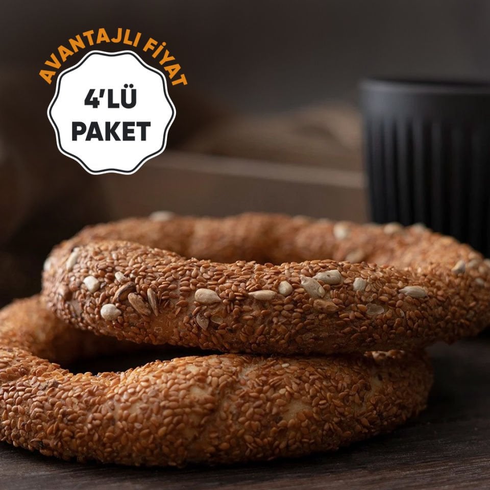 Siyez Simit 4 Adet