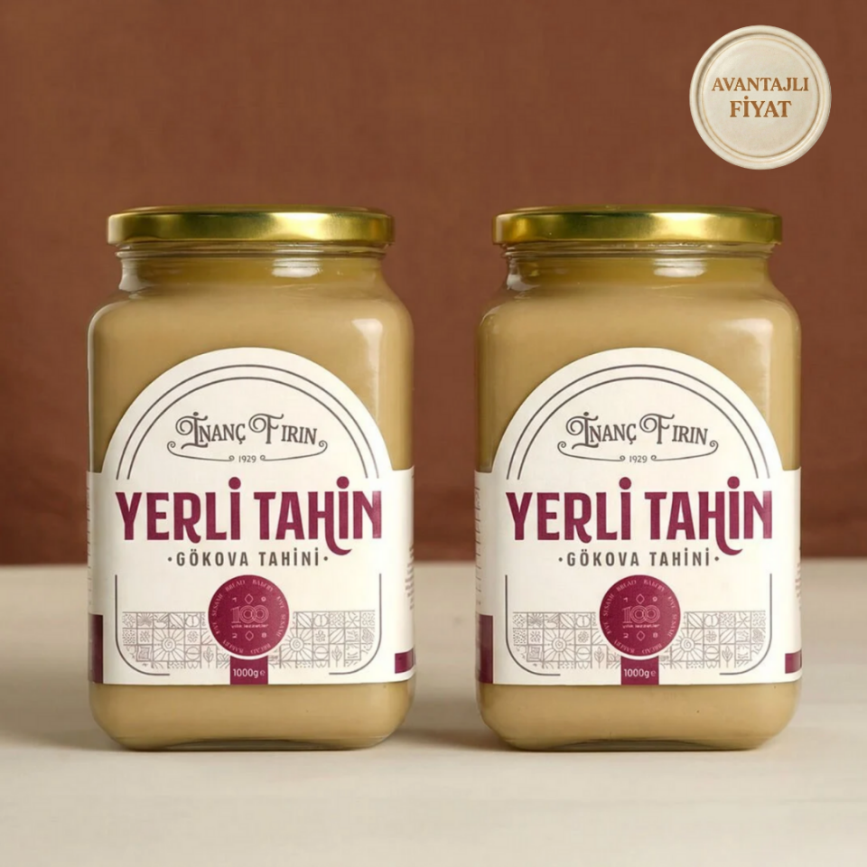 Yerli Tahin 2'li Fırsat Paketi - Gökova Susamı Taş Değirmen - 2 x 1 Kg