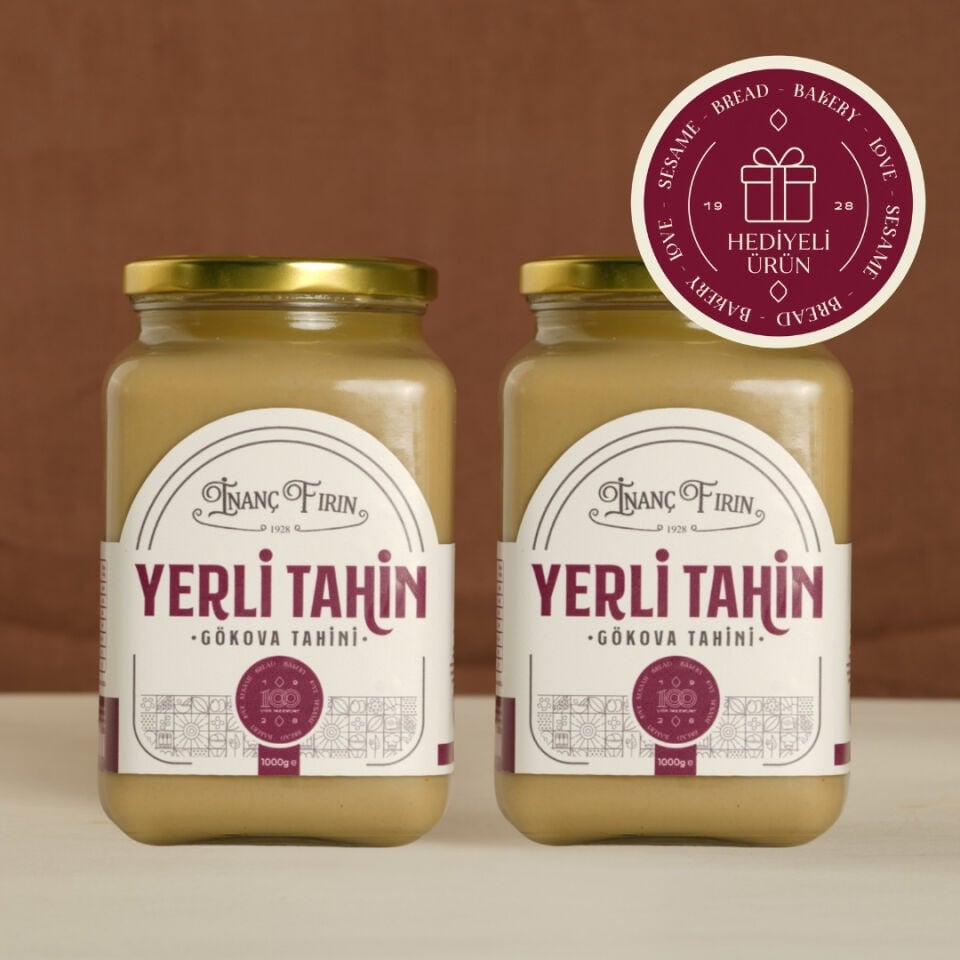 Yerli Tahin 2'li Fırsat Paketi - 2 x 1 Kg (Siyah Tahinli Sarma Hediye)