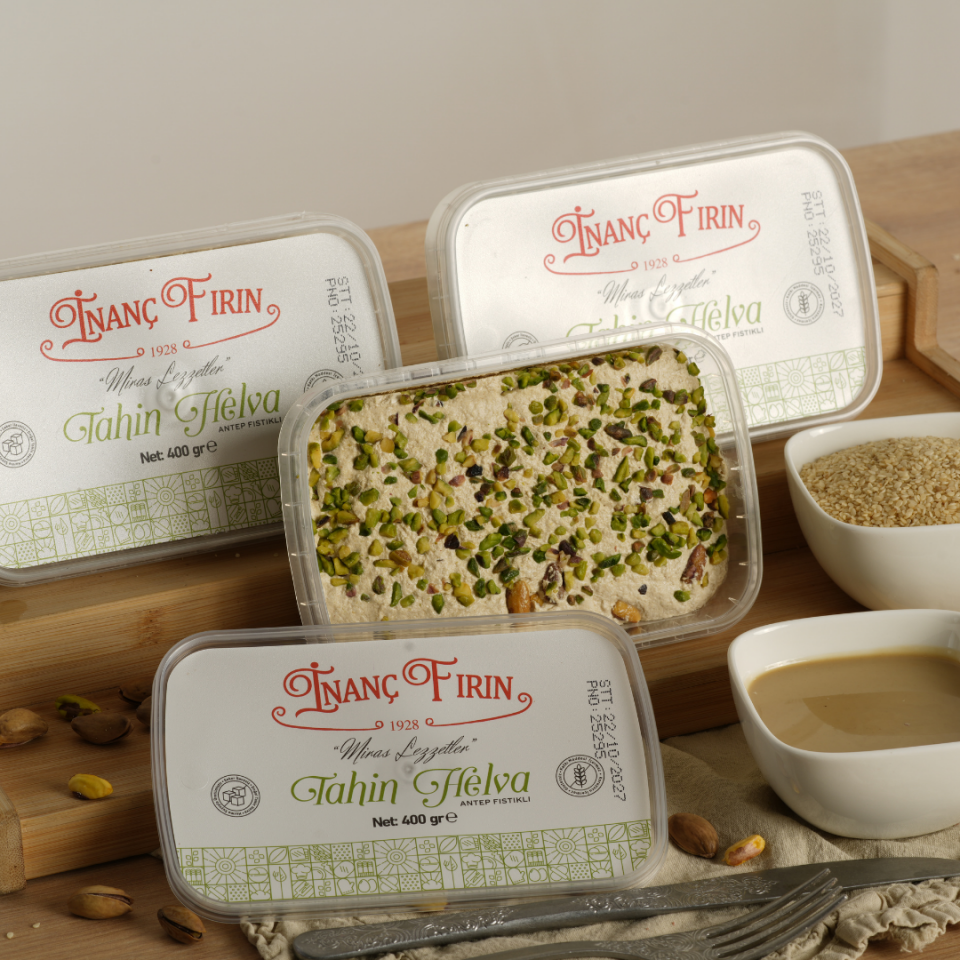 Şeker İlavesiz Fıstıklı Helva 3'lü Set -  (3 x 400 gr)