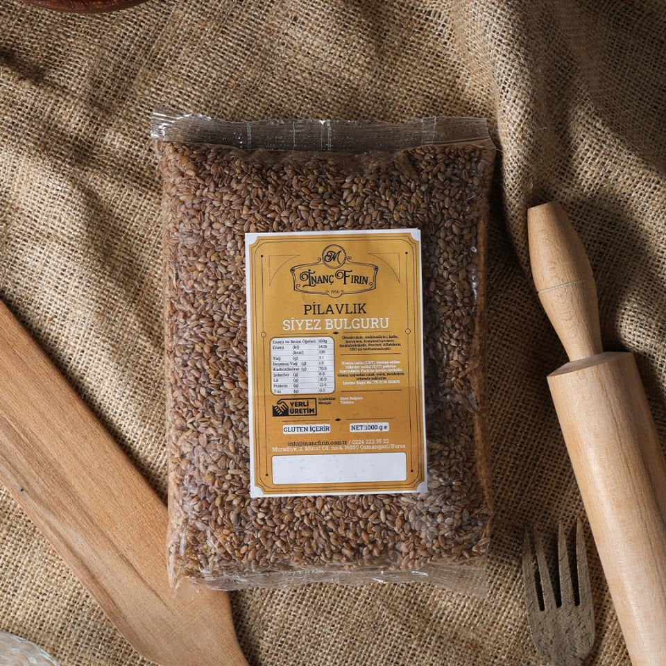 Pilavlık Siyez Bulguru 1 kg