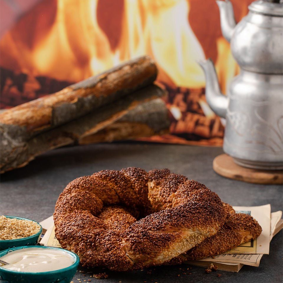 Tahinli Simit (4  adet)