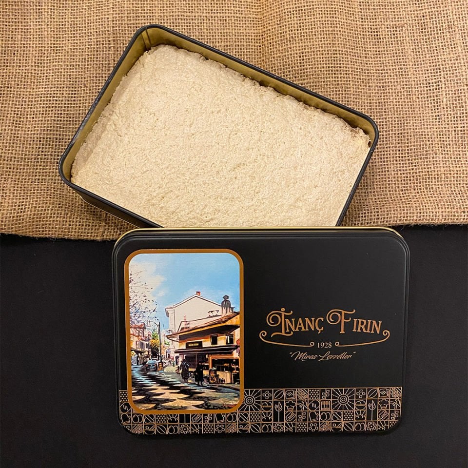 Şeker İlavesiz Sade Tahin Helvası 600gr