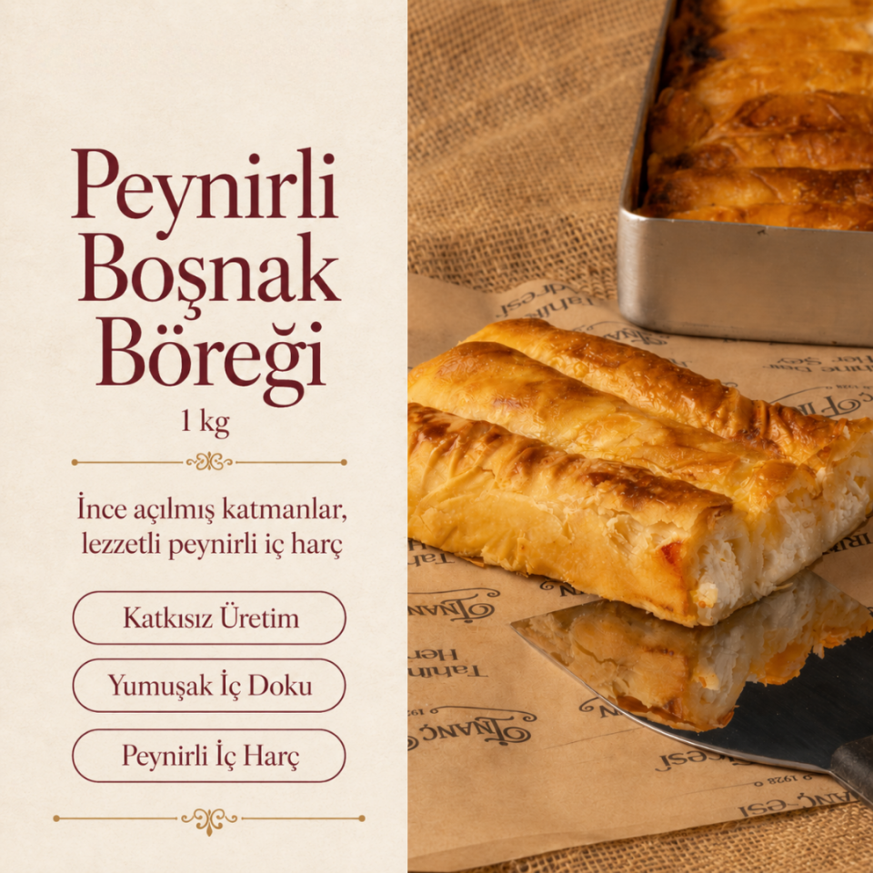 Peynirli Boşnak Böreği (1 kg)
