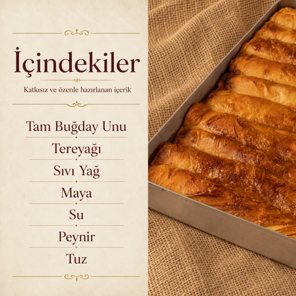 Peynirli Boşnak Böreği (1 kg)
