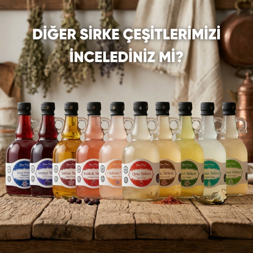 Doğal Üzüm Sirkesi 1000 GR