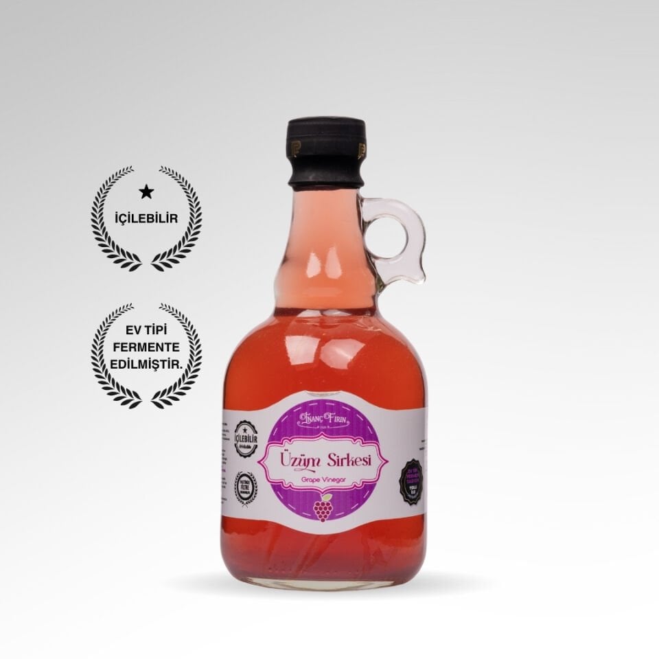 Doğal Üzüm Sirkesi 500 GR