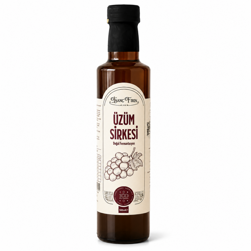 Üzüm Sirkesi 500 ml | Doğal Fermantasyonlu Sirke