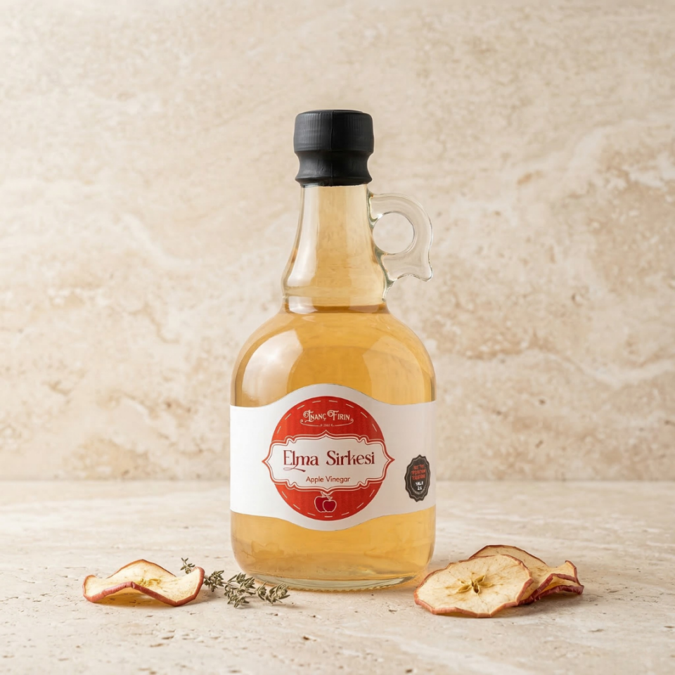 Doğal Elma Sirkesi 500 GR