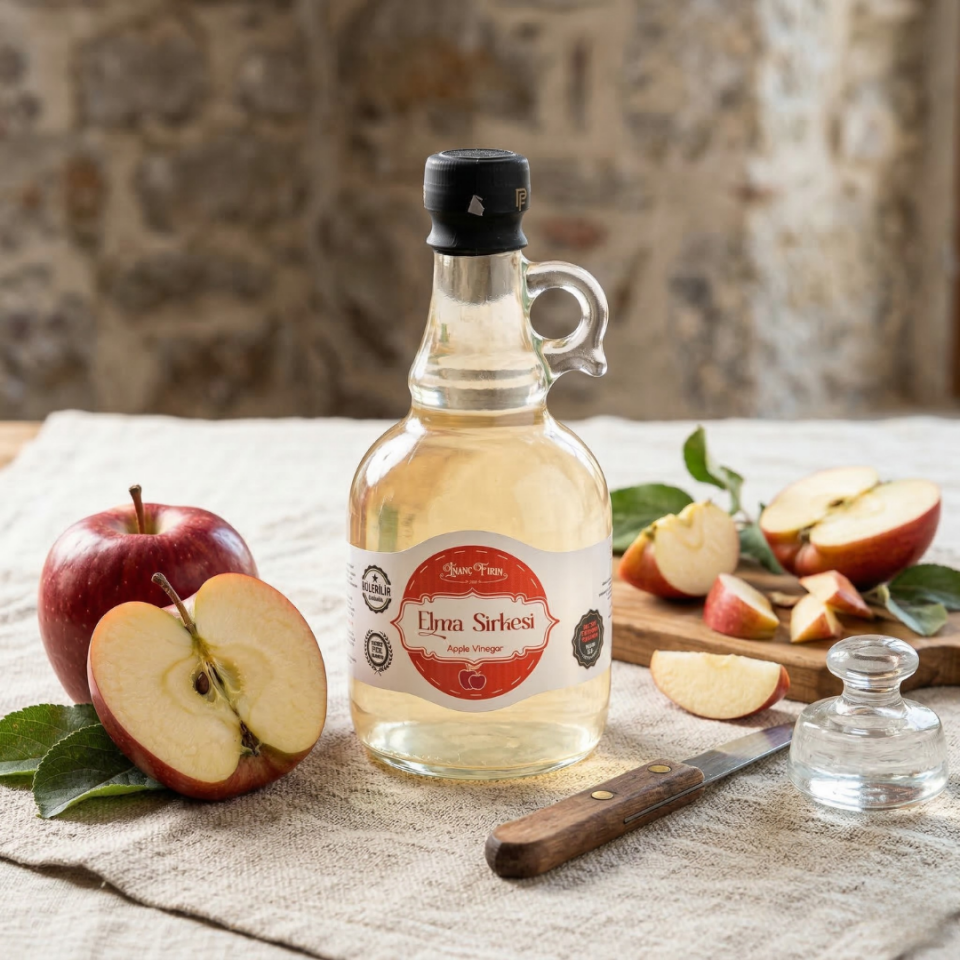 Doğal Elma Sirkesi 500 GR
