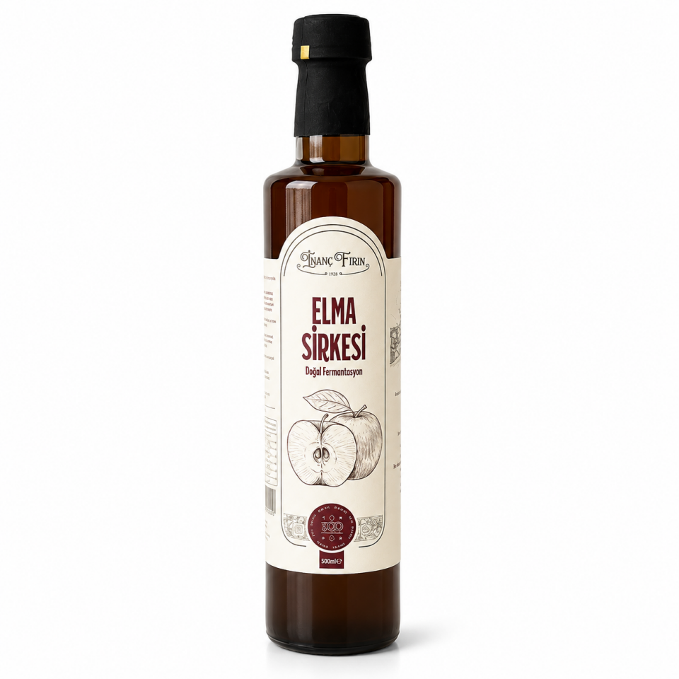 Elma Sirkesi 500 ml | Doğal Fermantasyonlu Sirke
