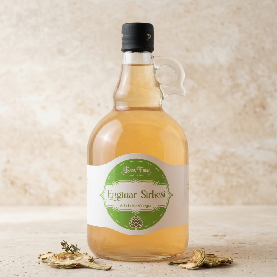 Doğal Enginar Sirkesi 1000 GR