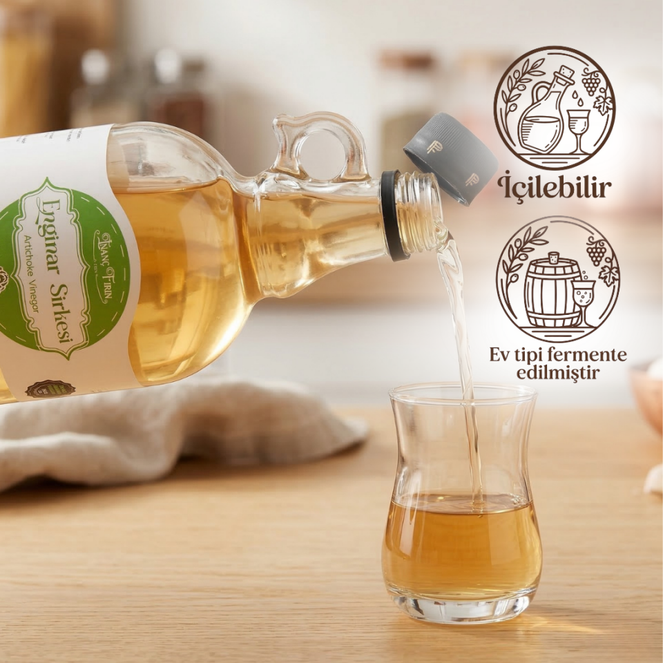 Doğal Enginar Sirkesi 1000 GR