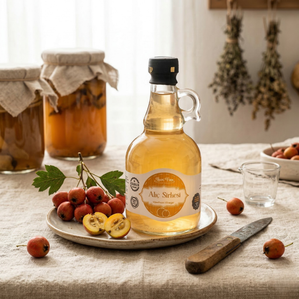 Doğal Alıç Sirkesi 1000 GR