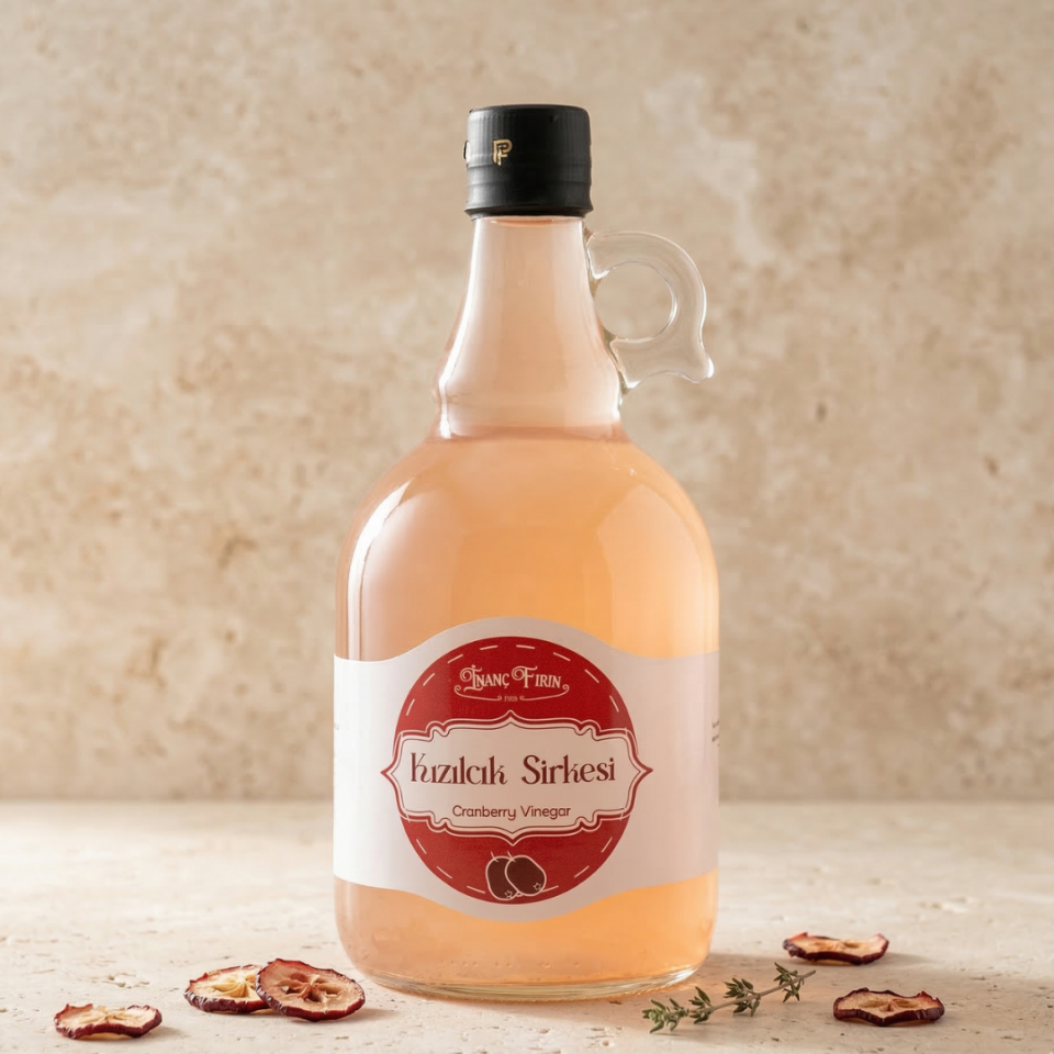 Doğal Kızılcık Sirkesi 1000 GR