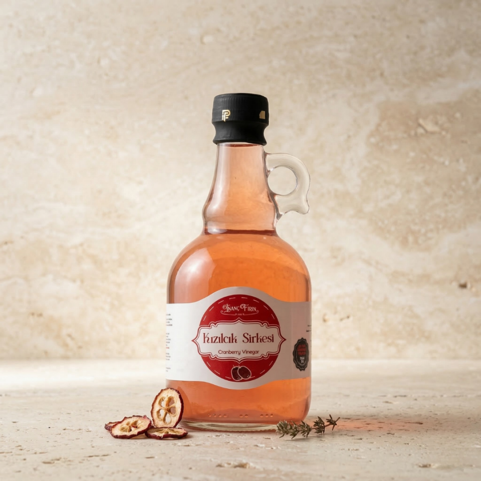 Doğal Kızılcık Sirkesi 500 GR
