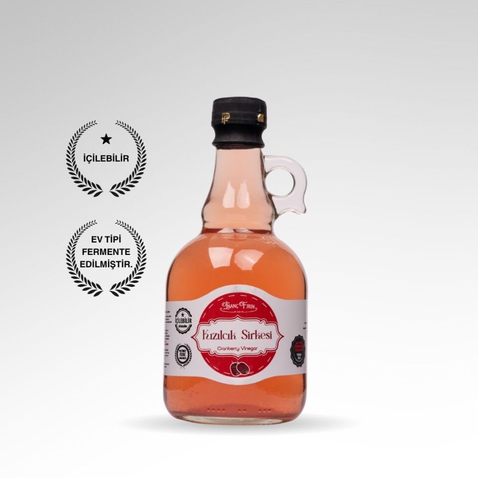 İnanç Fırın Doğal Kızılcık Sirkesi 500 GR