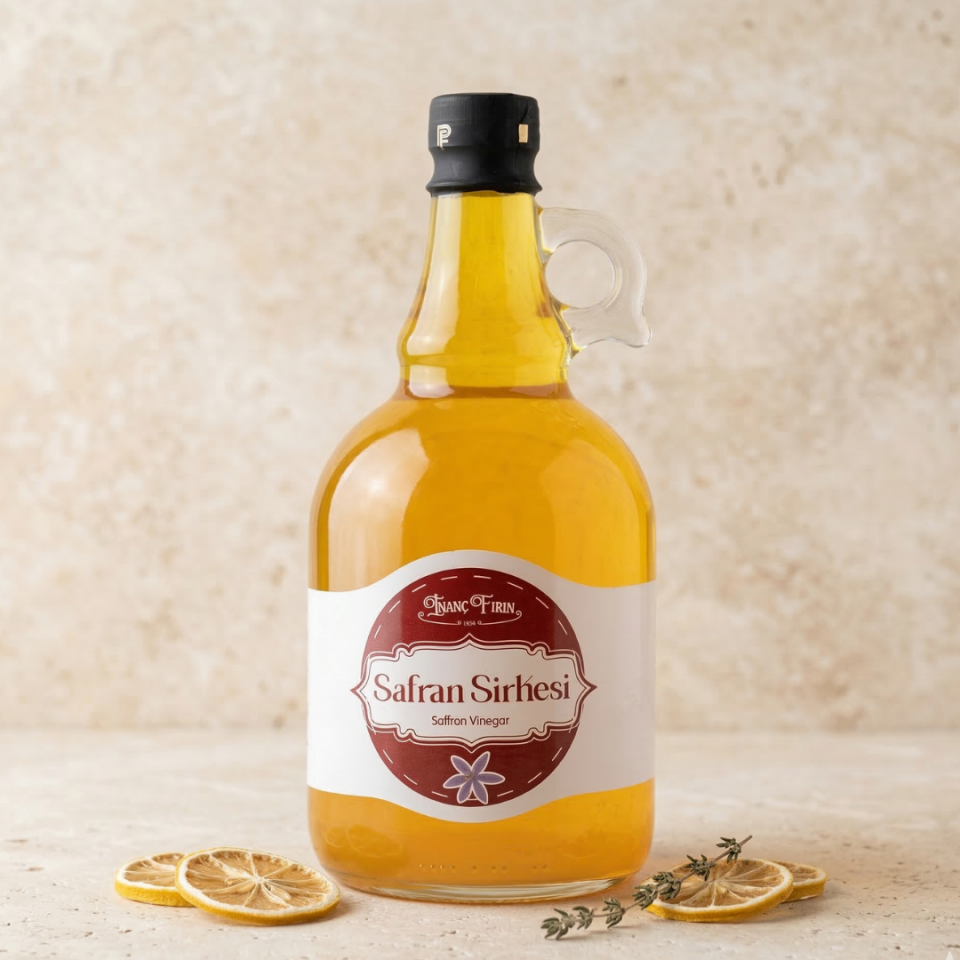 Doğal Safran Sirkesi 1000 GR