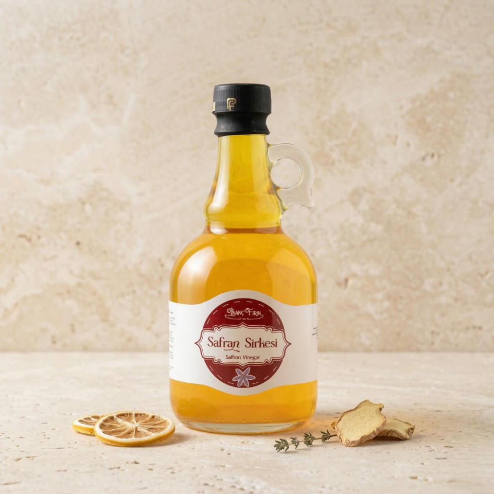 Doğal Safran Sirkesi 500 GR