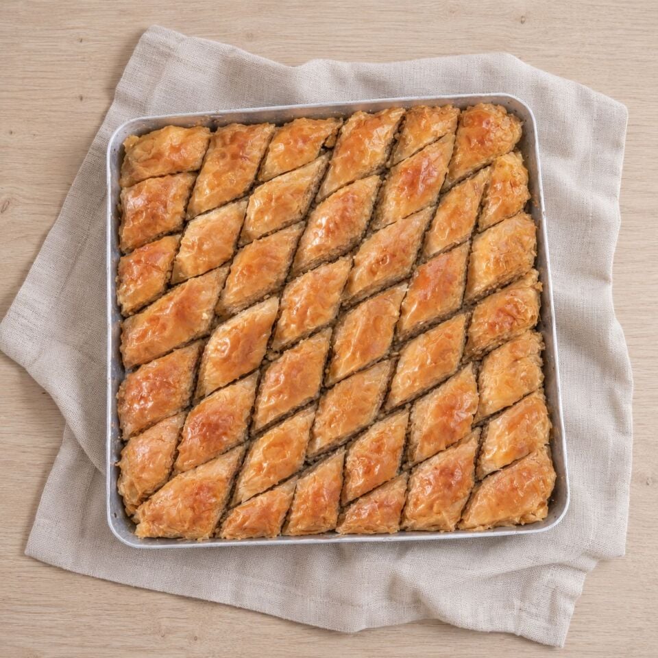 Cevizli Köy Baklavası Tepsi 1.200 gr