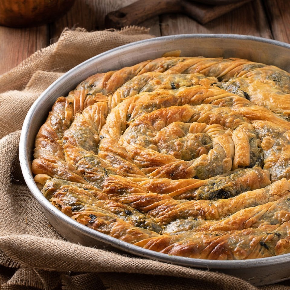 Ispanaklı Boşnak Böreği Tepsi