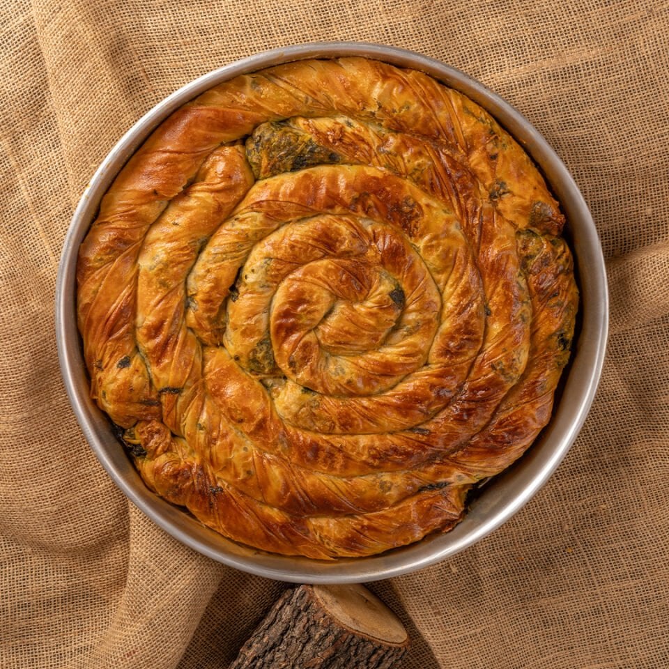 Ispanaklı Boşnak Böreği Tepsi