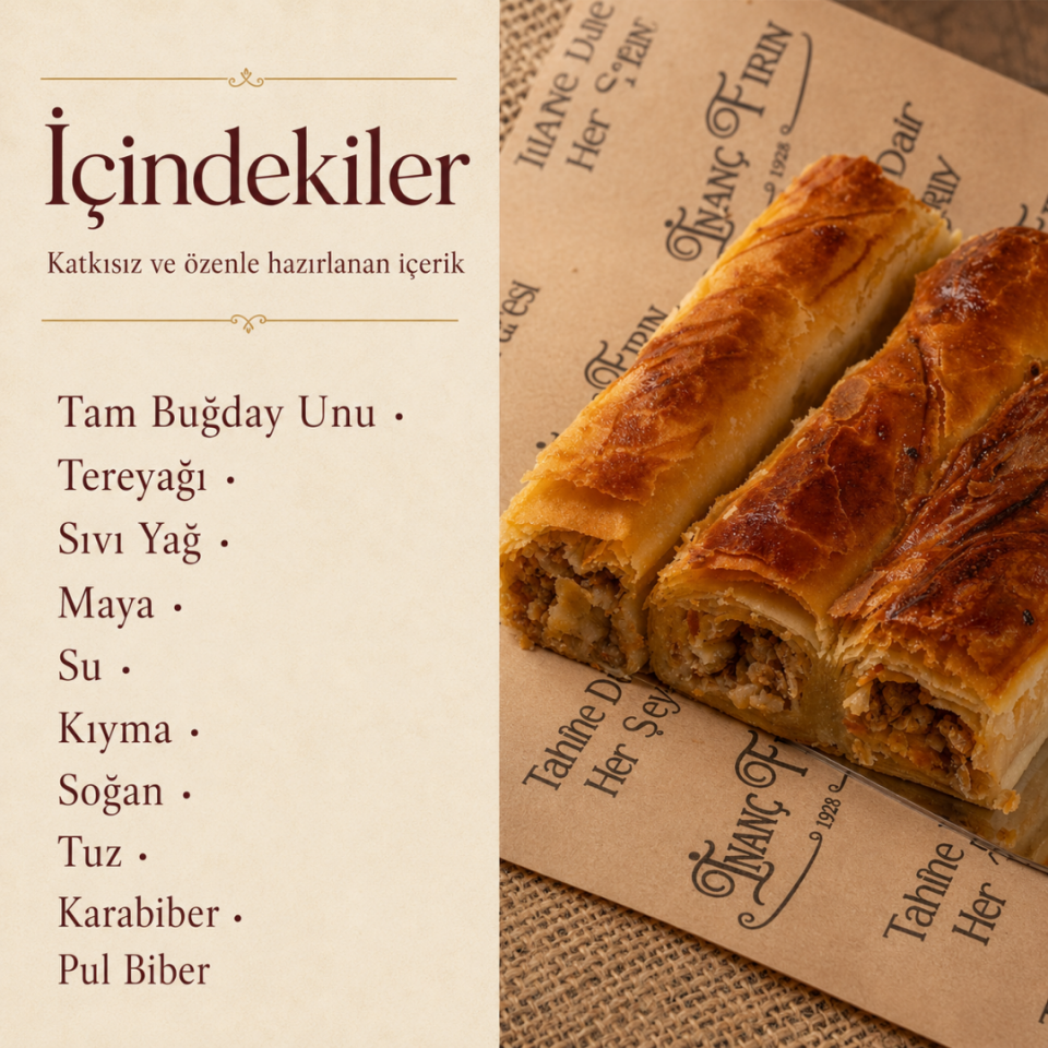 Kıymalı Boşnak Böreği (1 kg)