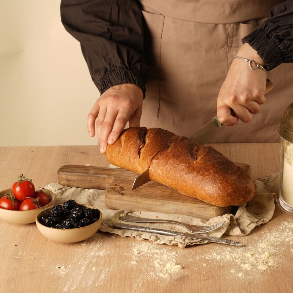 Ekşi Mayalı Tam Buğday Ekmeği 500 gr % 100 Tambuğday unundan (4 Adet)