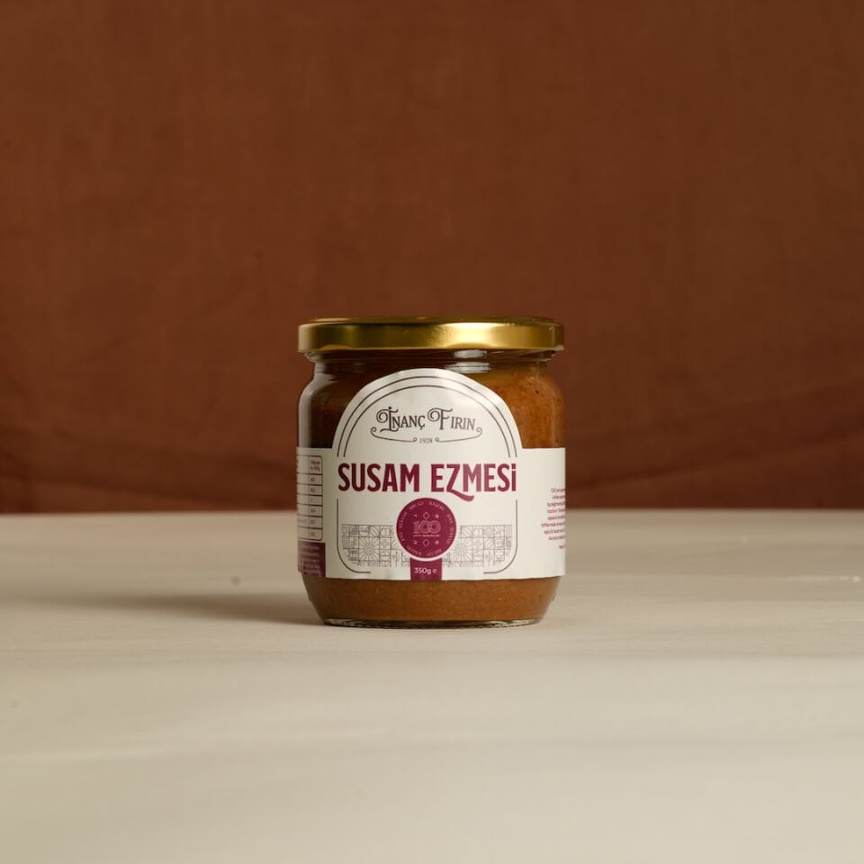 Doğal Susam Ezmesi 350 gr - Taş Değirmende Öğütülmüş Saf Lezzet
