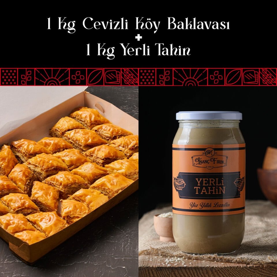 Cevizli Baklava ve Yerli Tahin