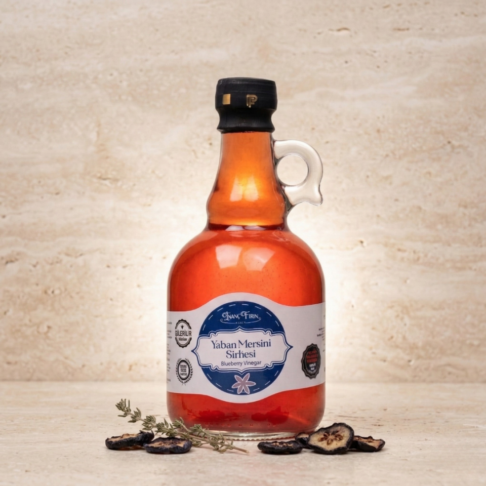 Doğal Yaban Mersini Sirkesi 500 GR