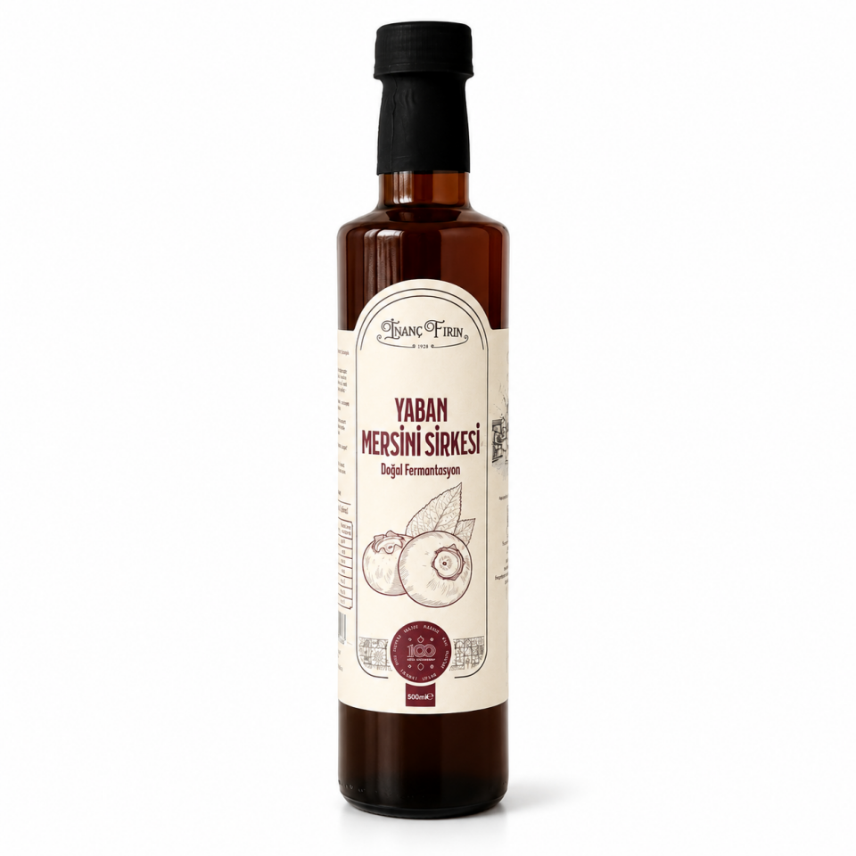 Yaban Mersini Sirkesi 500 ml | Doğal Fermantasyonlu Sirke