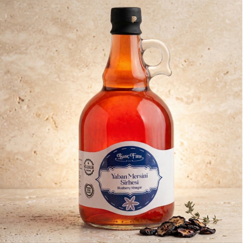 Doğal Yaban Mersini Sirkesi 1000 GR